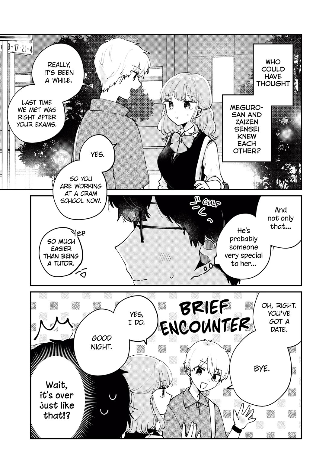 It's Not Meguro-san's First Time Chapter 74 page 2 - Chapter 74: Helped me find the answers together