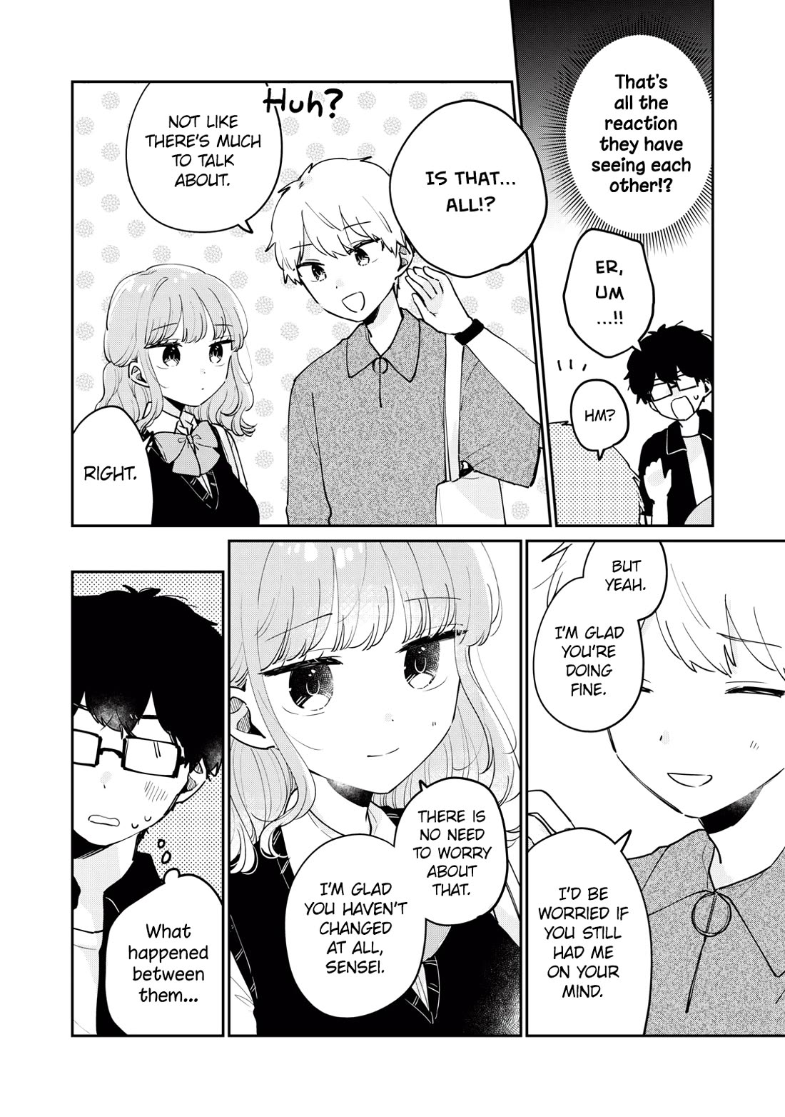 It's Not Meguro-san's First Time Chapter 74 page 3 - Chapter 74: Helped me find the answers together
