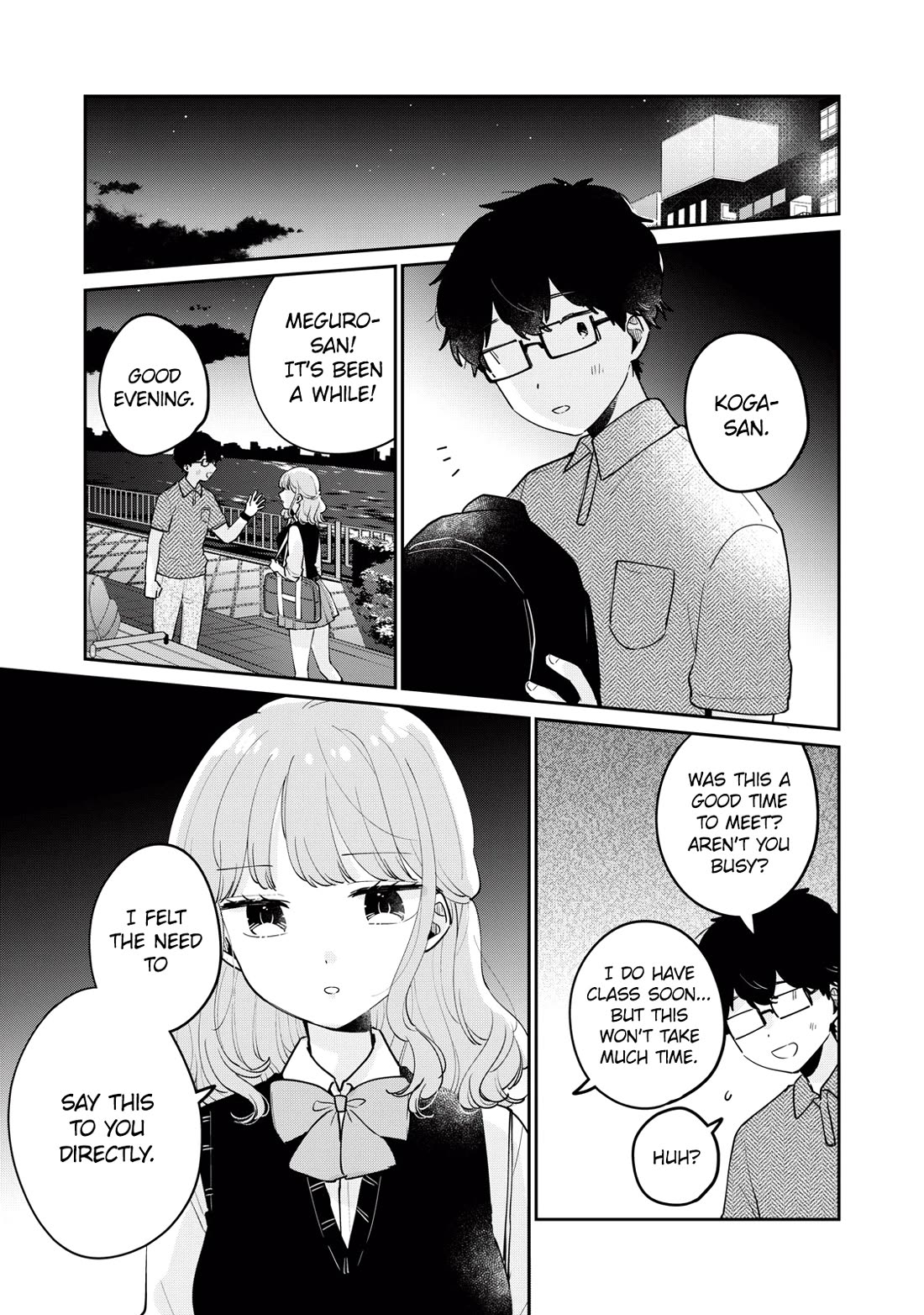 It's Not Meguro-san's First Time Chapter 75 page 14 - Chapter 75: First Love