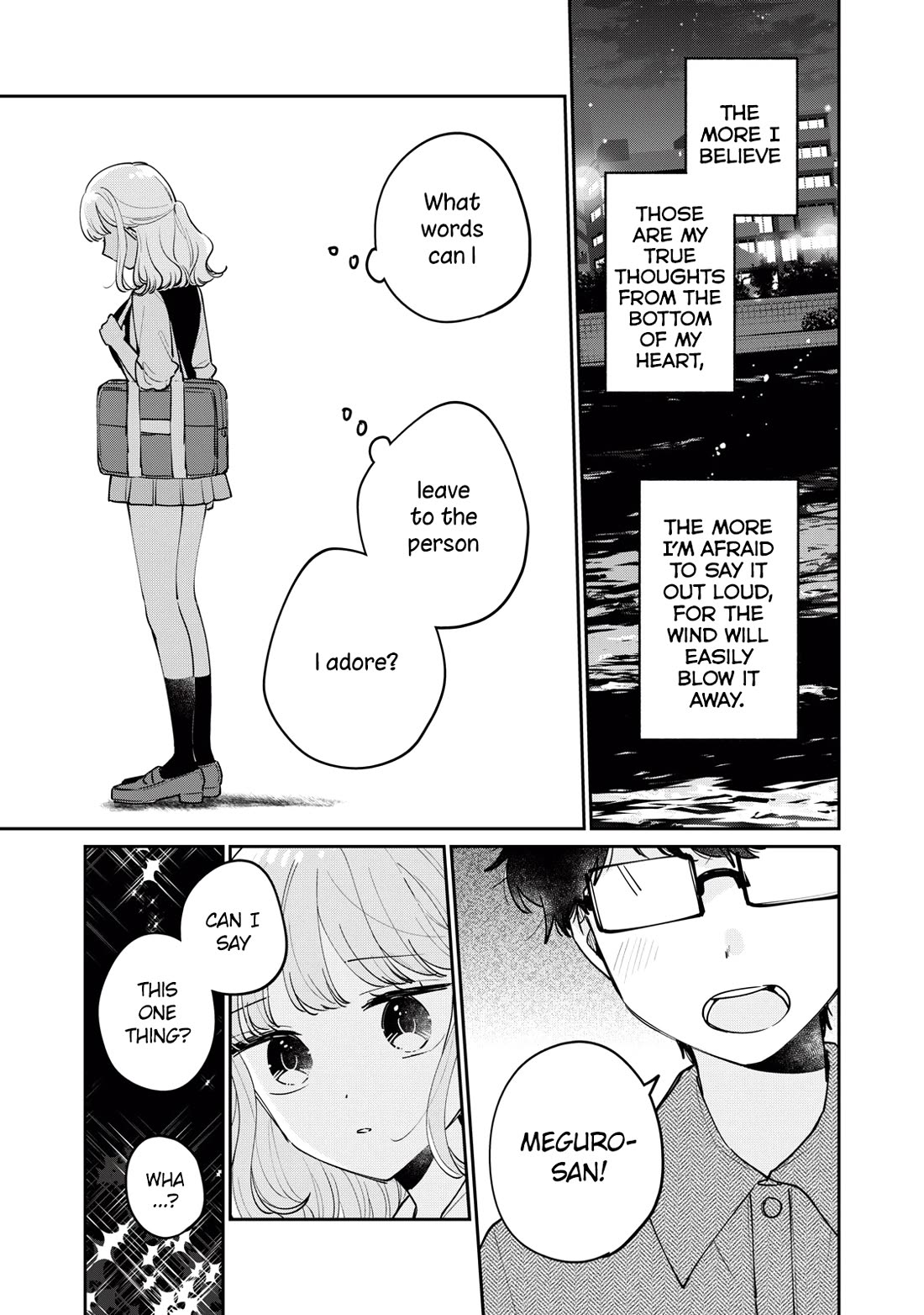 It's Not Meguro-san's First Time Chapter 76 page 10 - Chapter 76: What can I leave