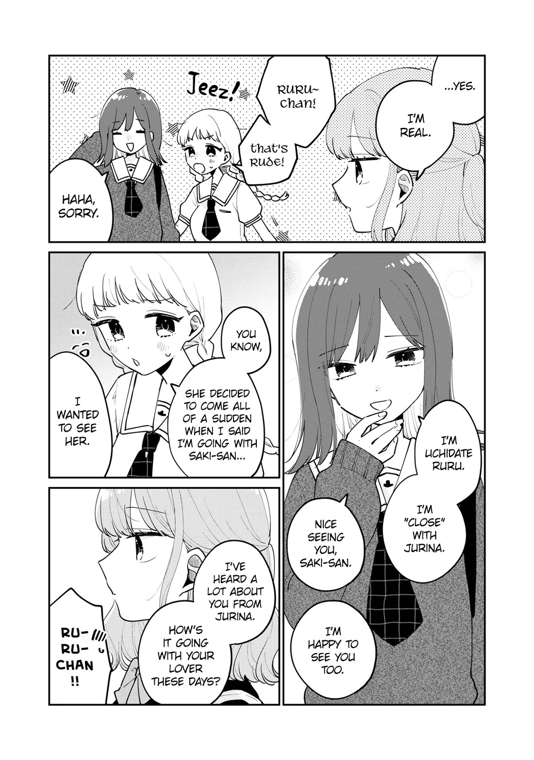It's Not Meguro-san's First Time Chapter 76 page 4 - Chapter 76: What can I leave