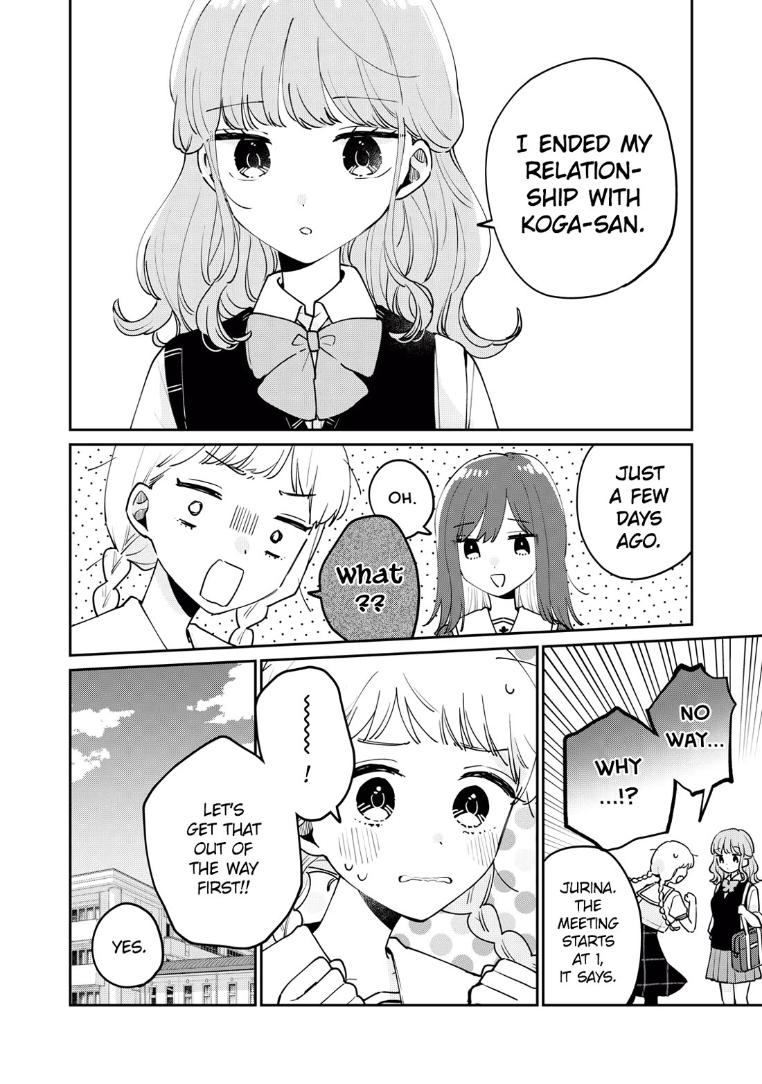 It's Not Meguro-san's First Time Chapter 76 page 5 - Chapter 76: What can I leave