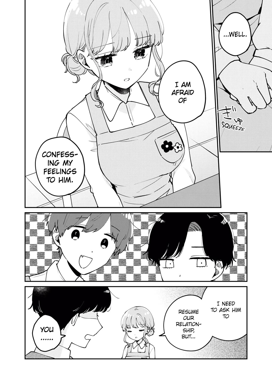It's Not Meguro-san's First Time Chapter 77 page 11 - Chapter 77: Takes a lot of courage