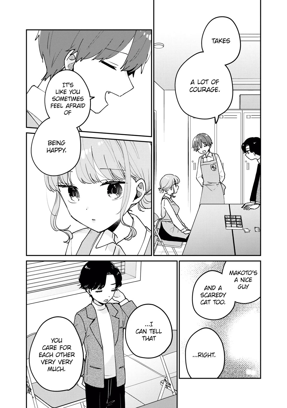 It's Not Meguro-san's First Time Chapter 77 page 13 - Chapter 77: Takes a lot of courage