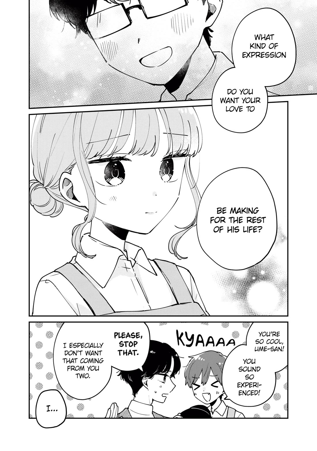 It's Not Meguro-san's First Time Chapter 77 page 15 - Chapter 77: Takes a lot of courage