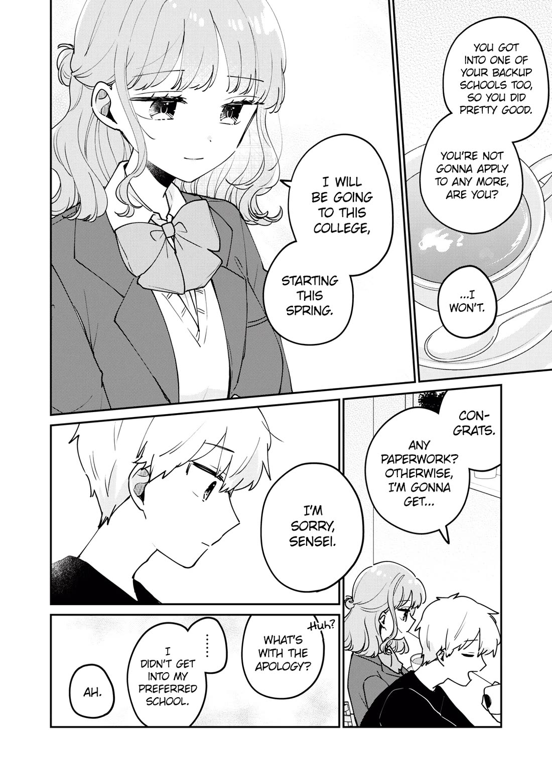 It's Not Meguro-san's First Time Chapter 77 page 3 - Chapter 77: Takes a lot of courage