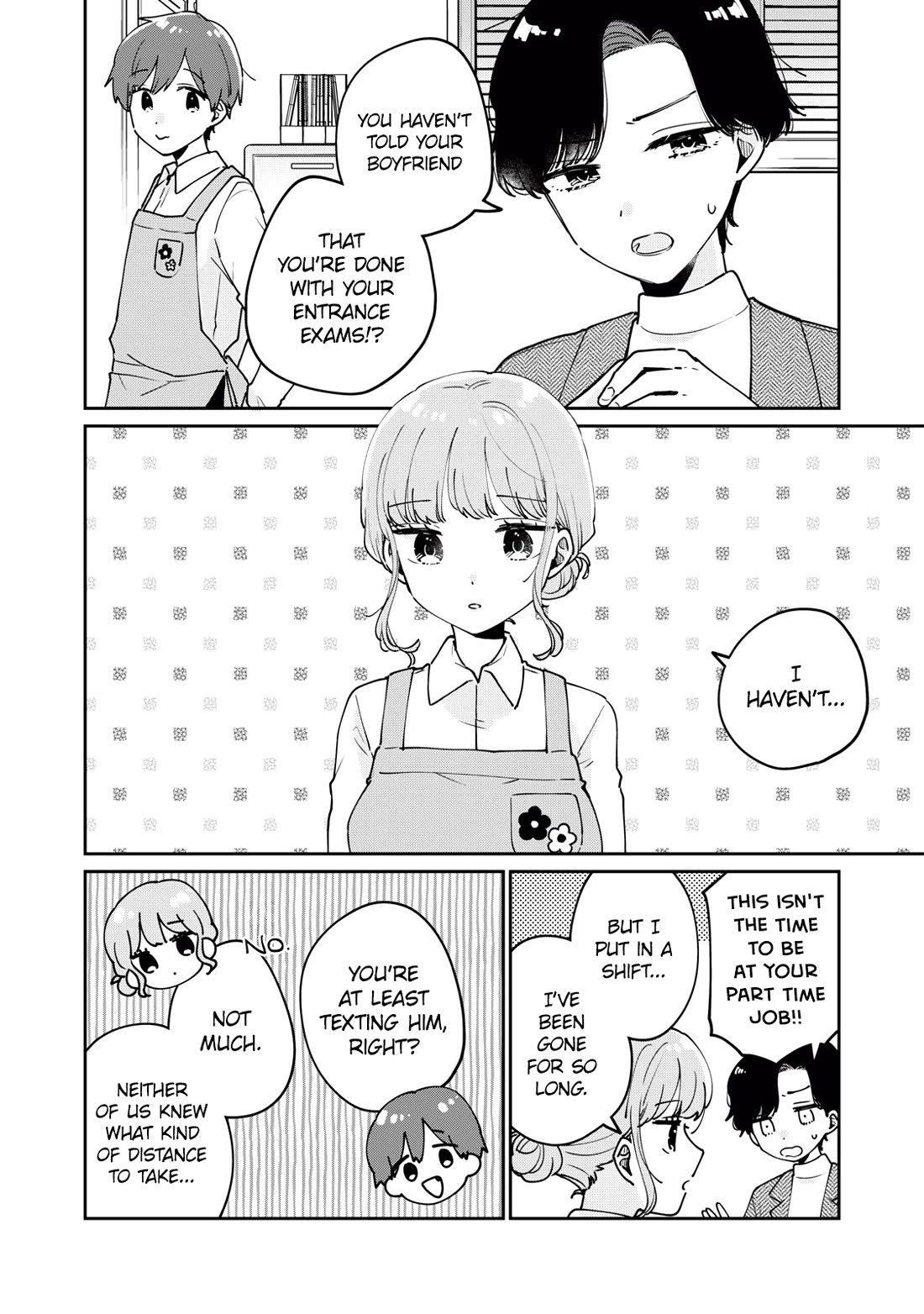 It's Not Meguro-san's First Time Chapter 77 page 9 - Chapter 77: Takes a lot of courage