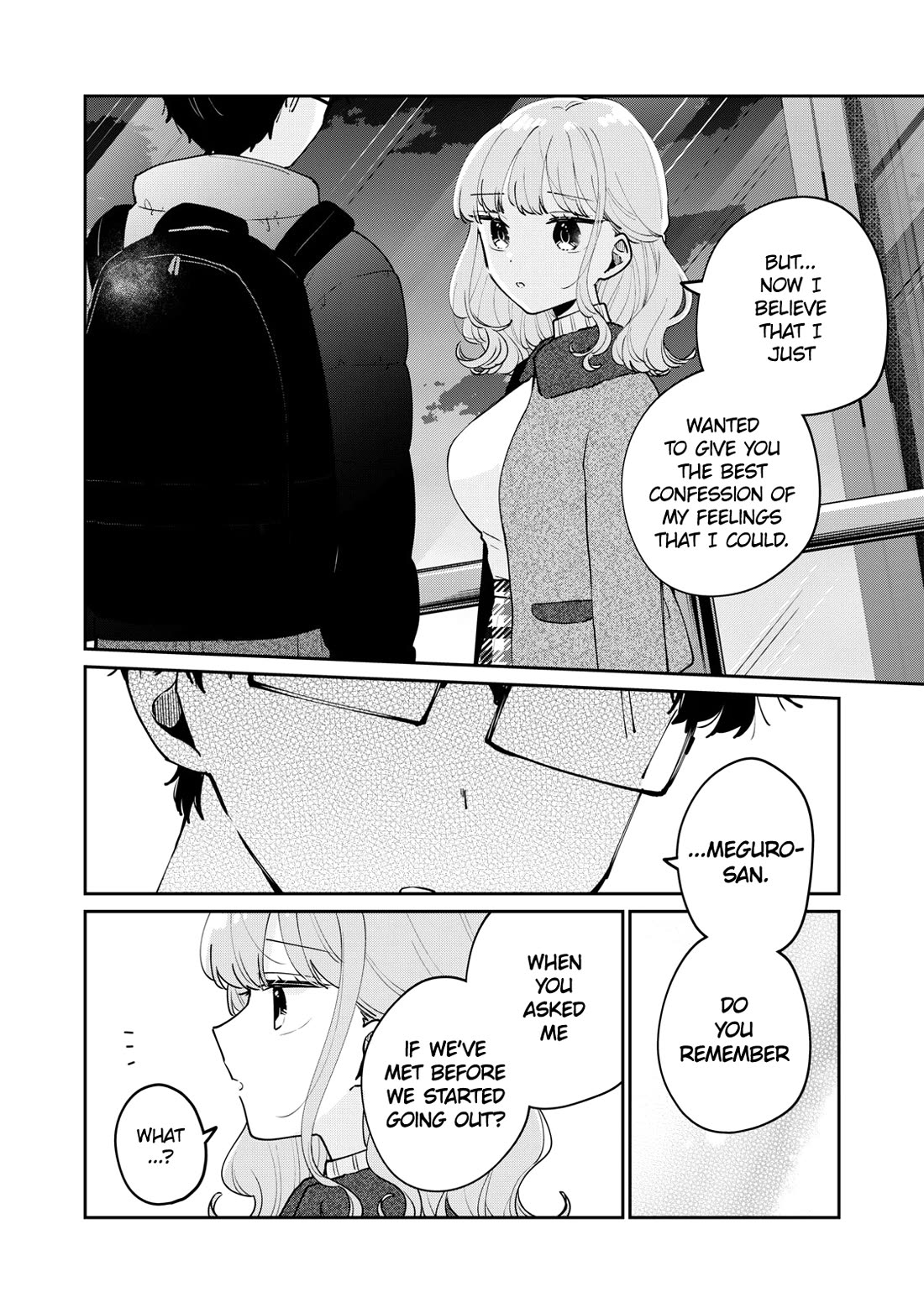 It's Not Meguro-san's First Time Chapter 78 page 5 - Chapter 78: Even that which we've forgotten about [END]