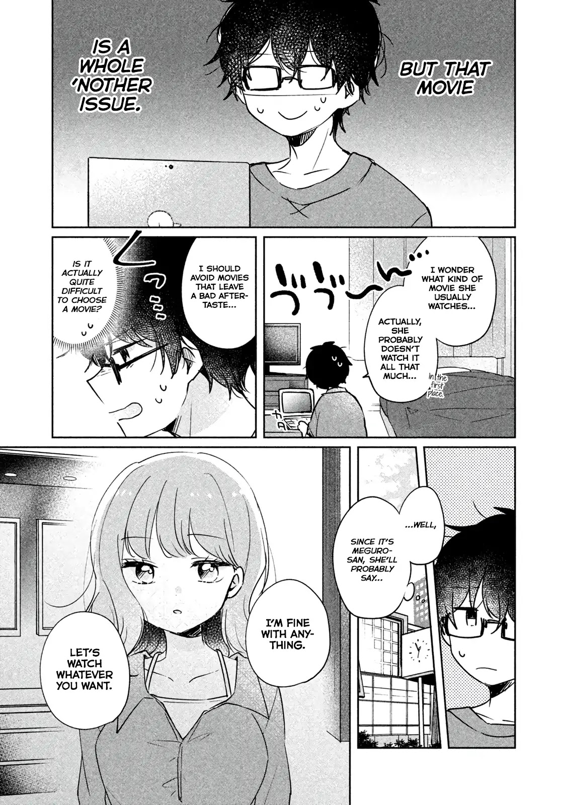 It's Not Meguro-san's First Time Chapter 8 page 3 - Chapter 8: Did You Not Like it?