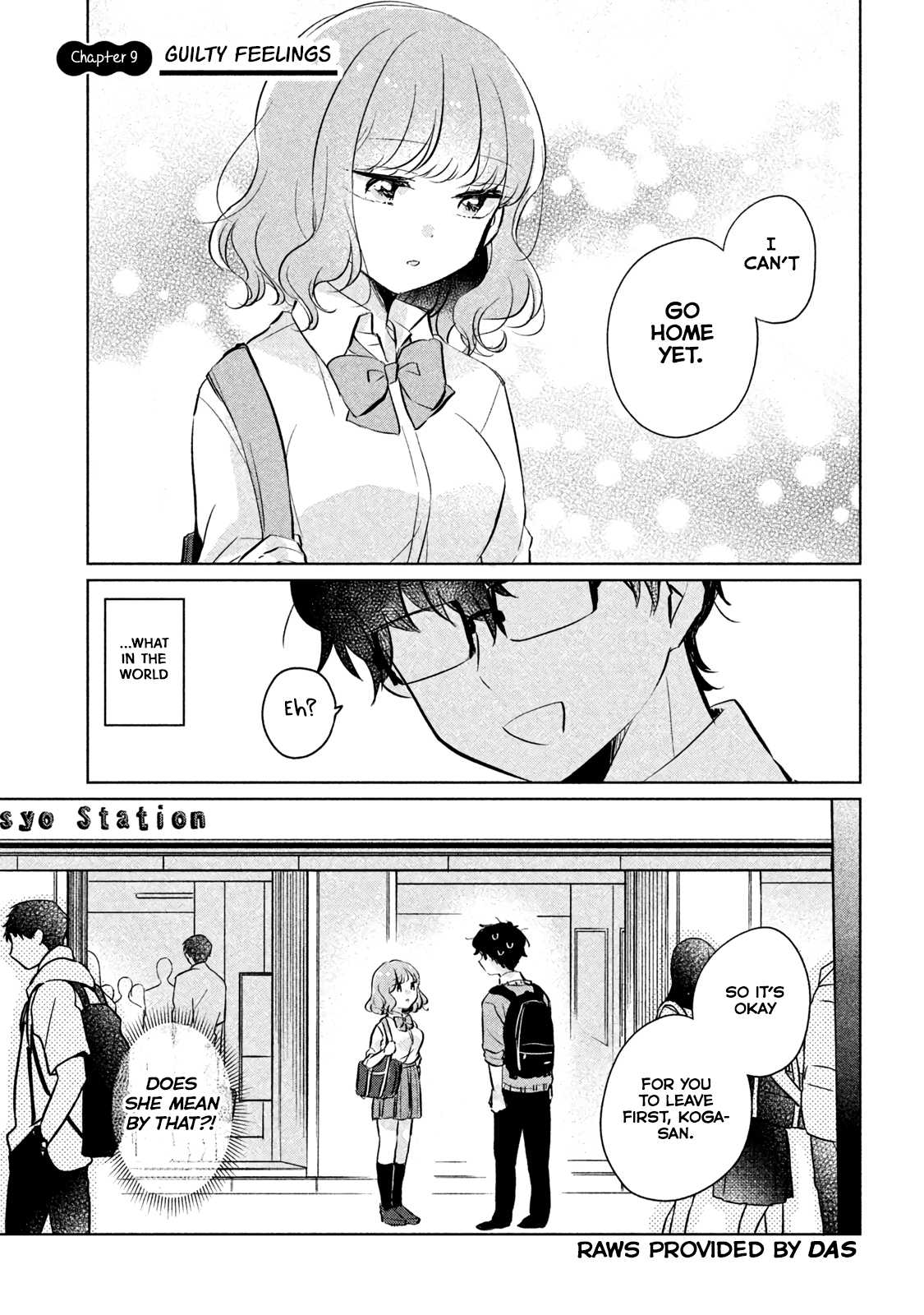 It's Not Meguro-san's First Time Chapter 9 page 1 - Chapter 9: Guilty Feelings