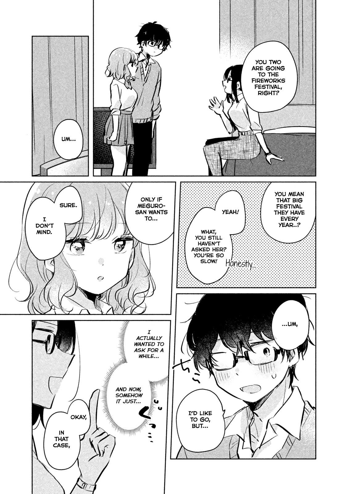 It's Not Meguro-san's First Time Chapter 9 page 13 - Chapter 9: Guilty Feelings