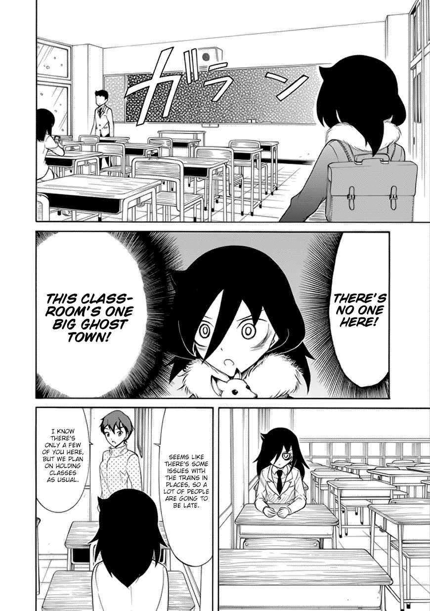 It's Not My Fault That I'm Not Popular! Chapter 109 page 2 - Chapter 109: Because I'm Not Popular, I'll Go To School When It's Snowing