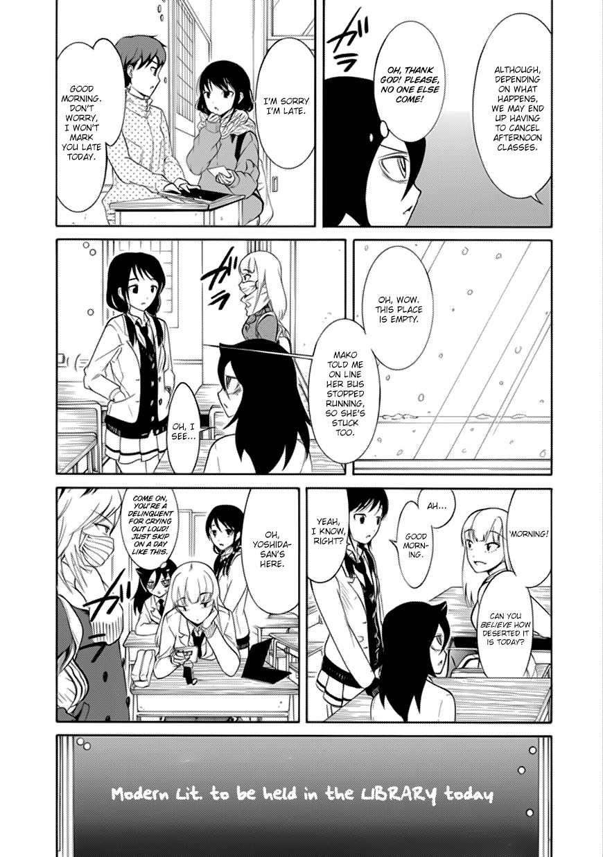 It's Not My Fault That I'm Not Popular! Chapter 109 page 3 - Chapter 109: Because I'm Not Popular, I'll Go To School When It's Snowing