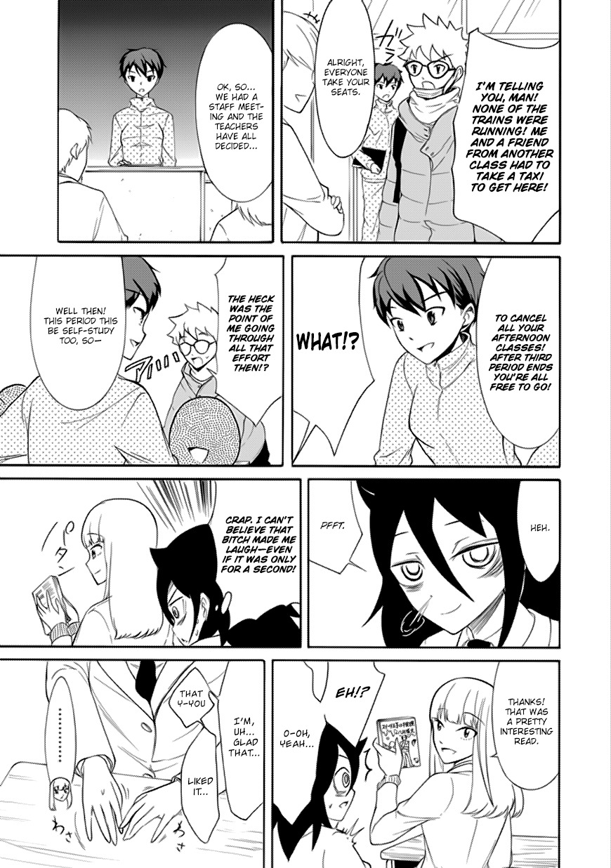 It's Not My Fault That I'm Not Popular! Chapter 109 page 7 - Chapter 109: Because I'm Not Popular, I'll Go To School When It's Snowing