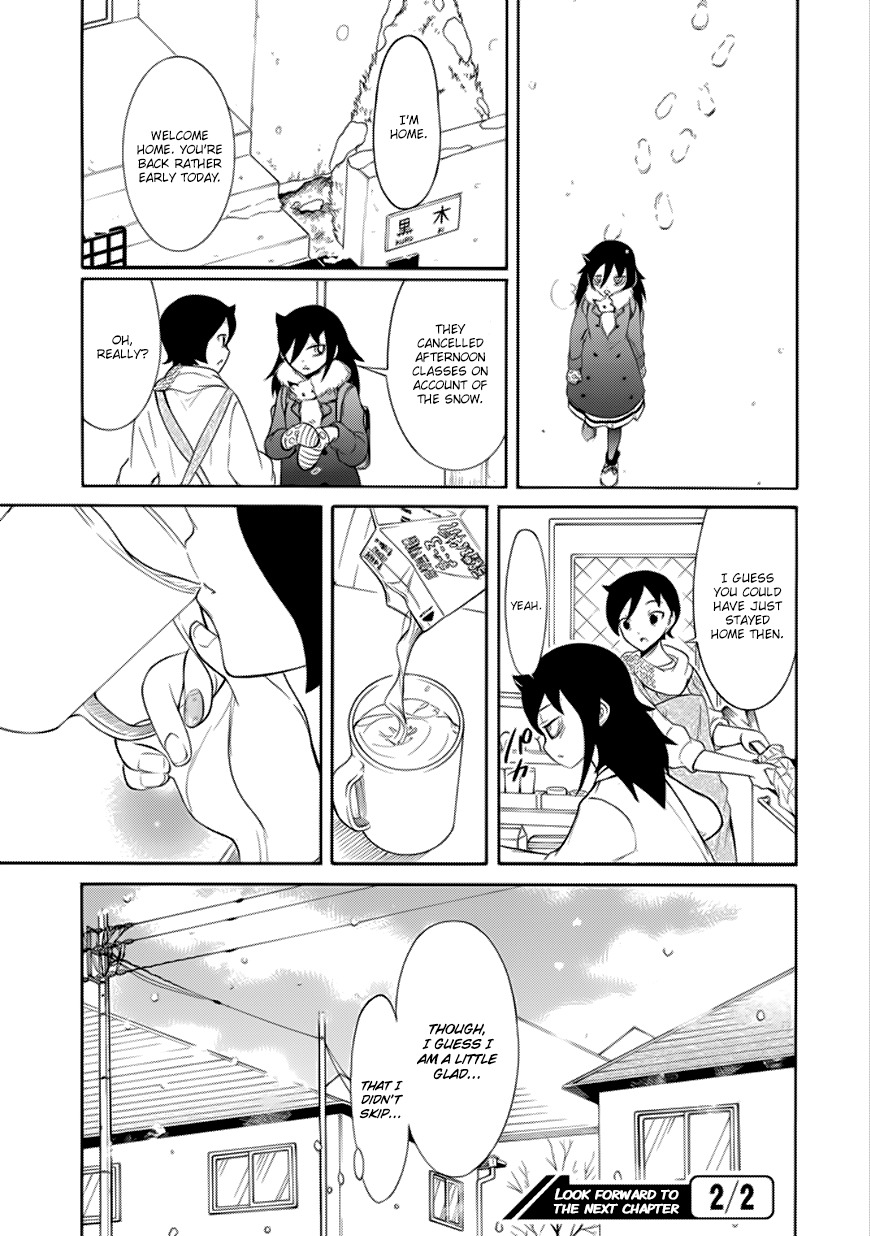 It's Not My Fault That I'm Not Popular! Chapter 109 page 9 - Chapter 109: Because I'm Not Popular, I'll Go To School When It's Snowing