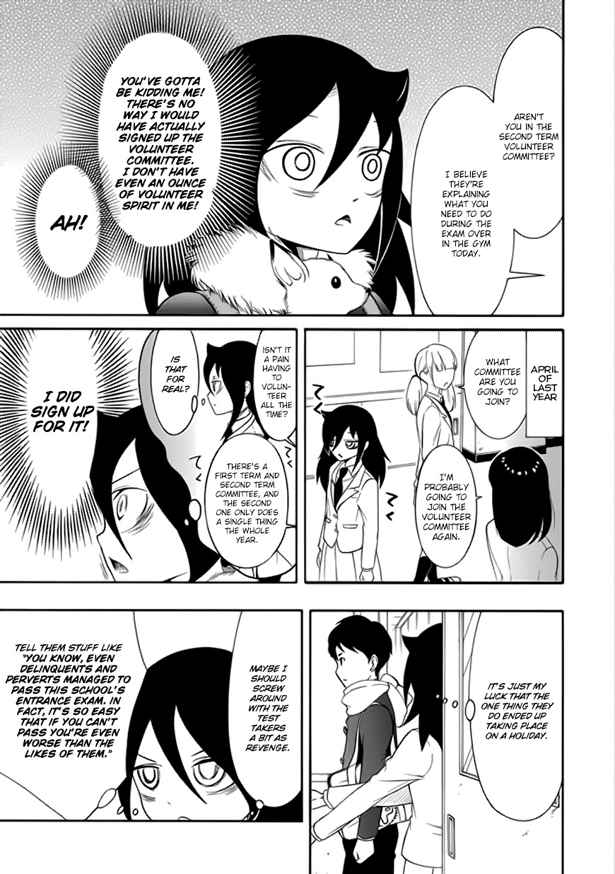 It's Not My Fault That I'm Not Popular! Chapter 110 page 3 - Chapter 110: Because I'm Not Popular, I'll Cheer On The Entrance Examinees