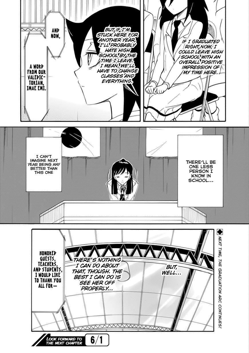 It's Not My Fault That I'm Not Popular! Chapter 115 page 8 - Chapter 115: Because I'm Not Popular, I'll Attend My 2nd Graduation Ceremony (Part 1)
