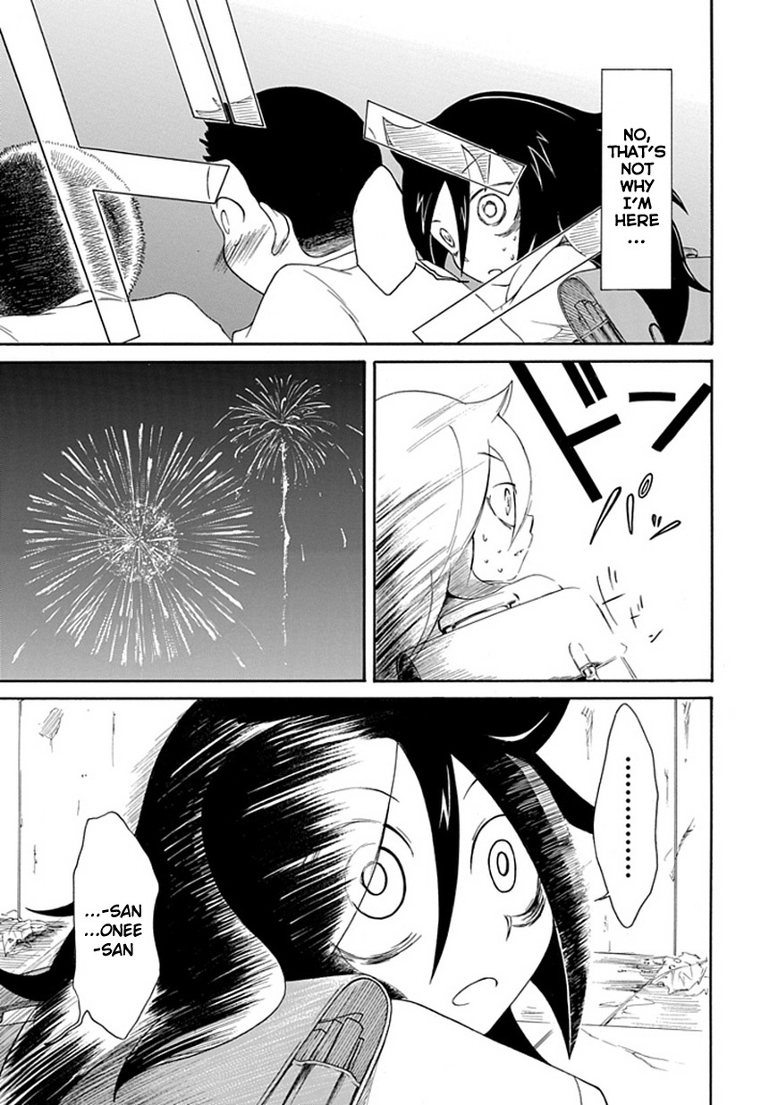 It's Not My Fault That I'm Not Popular! Chapter 12 page 13 - Chapter 12: Mourning 12: Because I'm Not Popular, I'll Go See Fireworks