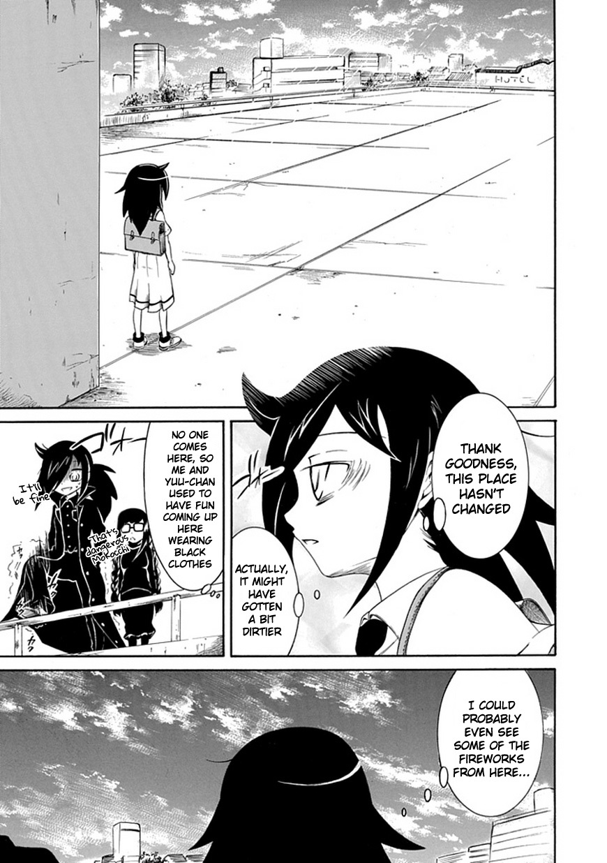It's Not My Fault That I'm Not Popular! Chapter 12 page 9 - Chapter 12: Mourning 12: Because I'm Not Popular, I'll Go See Fireworks