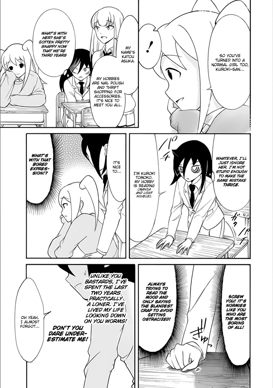 It's Not My Fault That I'm Not Popular! Chapter 122 page 11 - Chapter 122: Because I'm Not Popular, I'll Become A Third Year