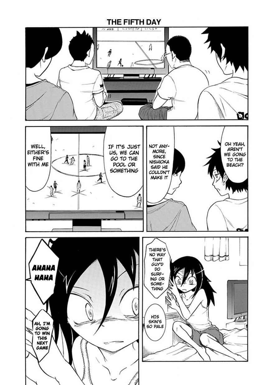 It's Not My Fault That I'm Not Popular! Chapter 13 page 10 - Chapter 13: Mourning 13: Because I'm Not Popular, I'm Going to Enjoy Summer Vacation