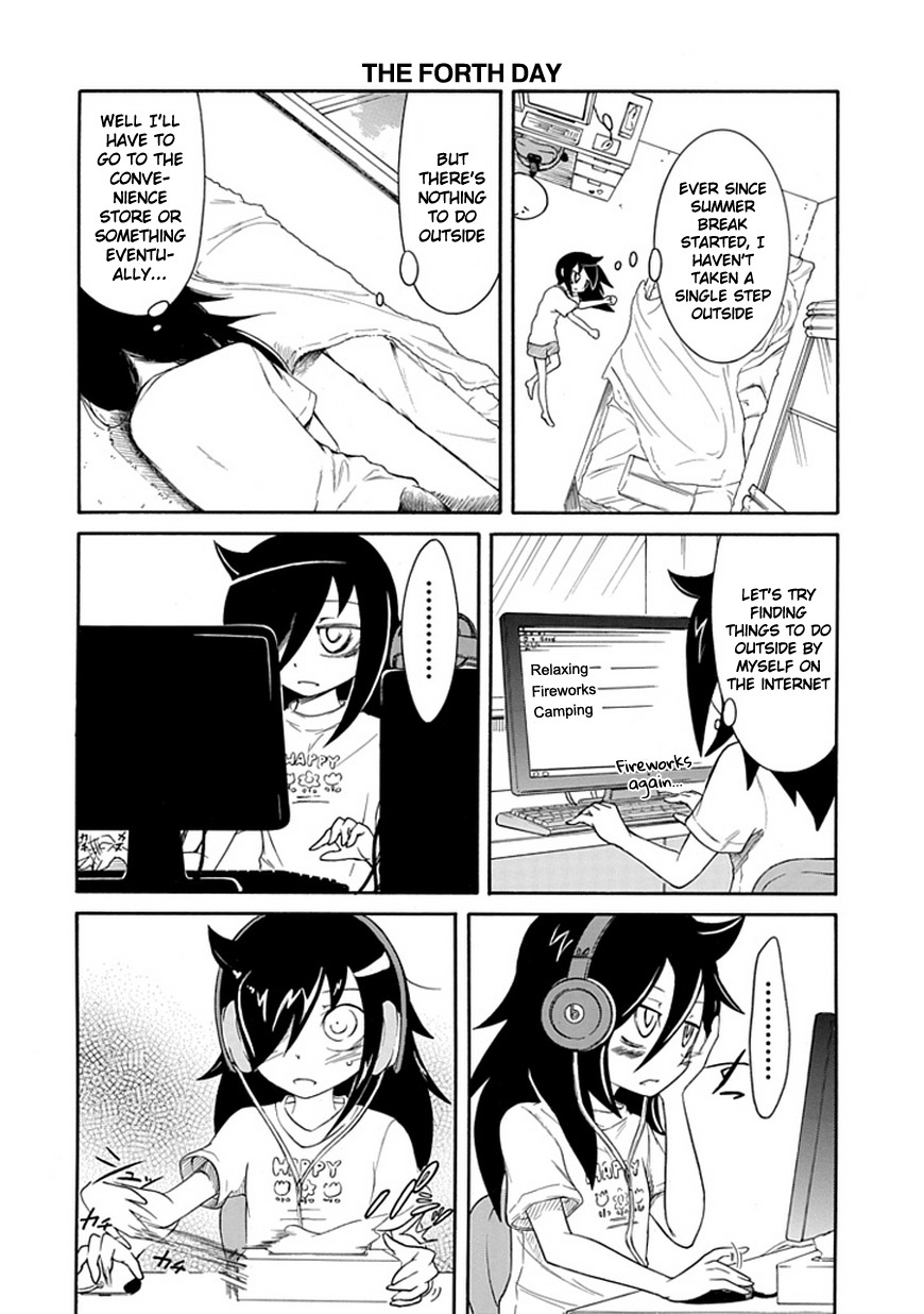 It's Not My Fault That I'm Not Popular! Chapter 13 page 9 - Chapter 13: Mourning 13: Because I'm Not Popular, I'm Going to Enjoy Summer Vacation