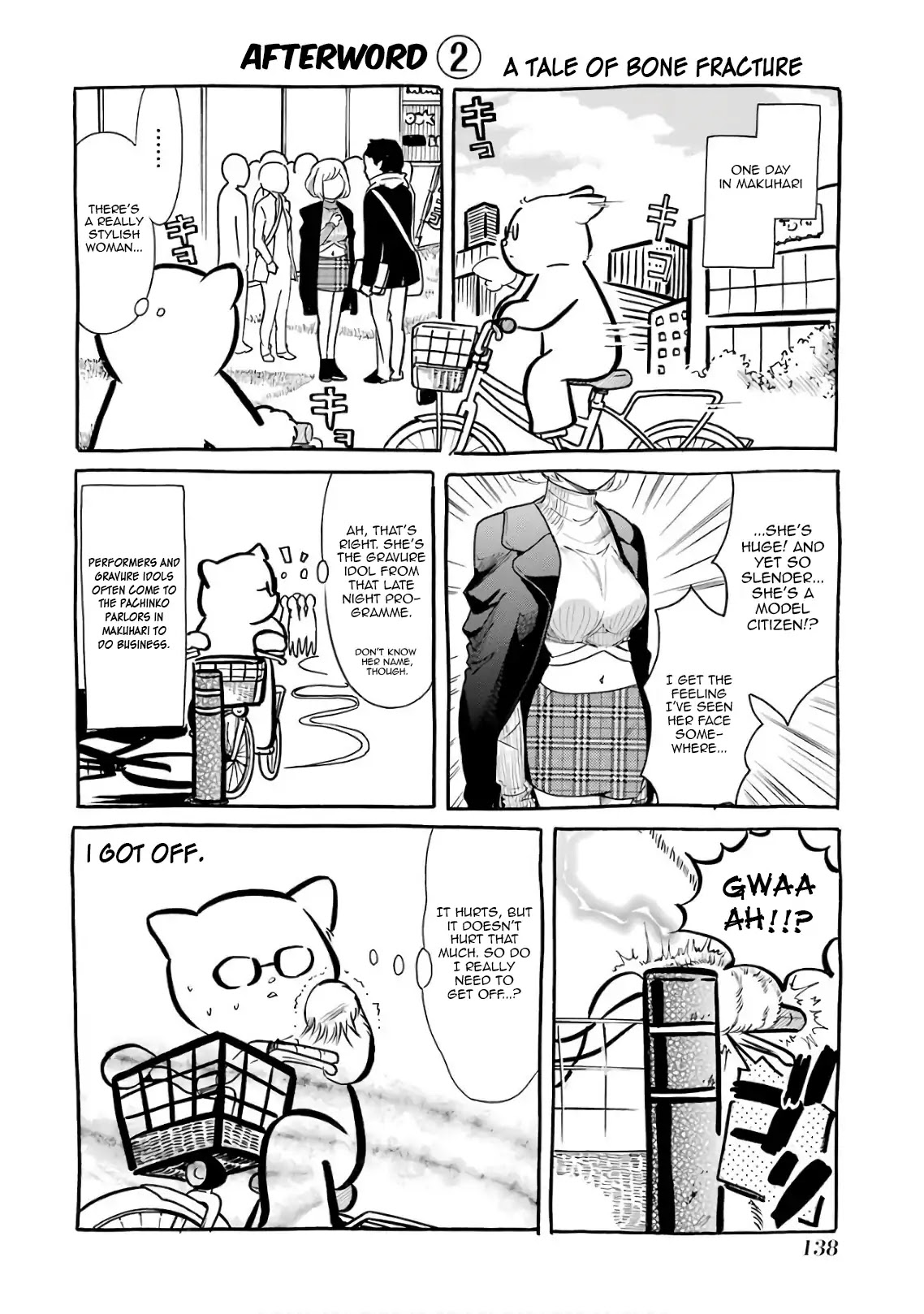 It's Not My Fault That I'm Not Popular! Chapter 132.6 page 4 - Chapter 132.6: Omake