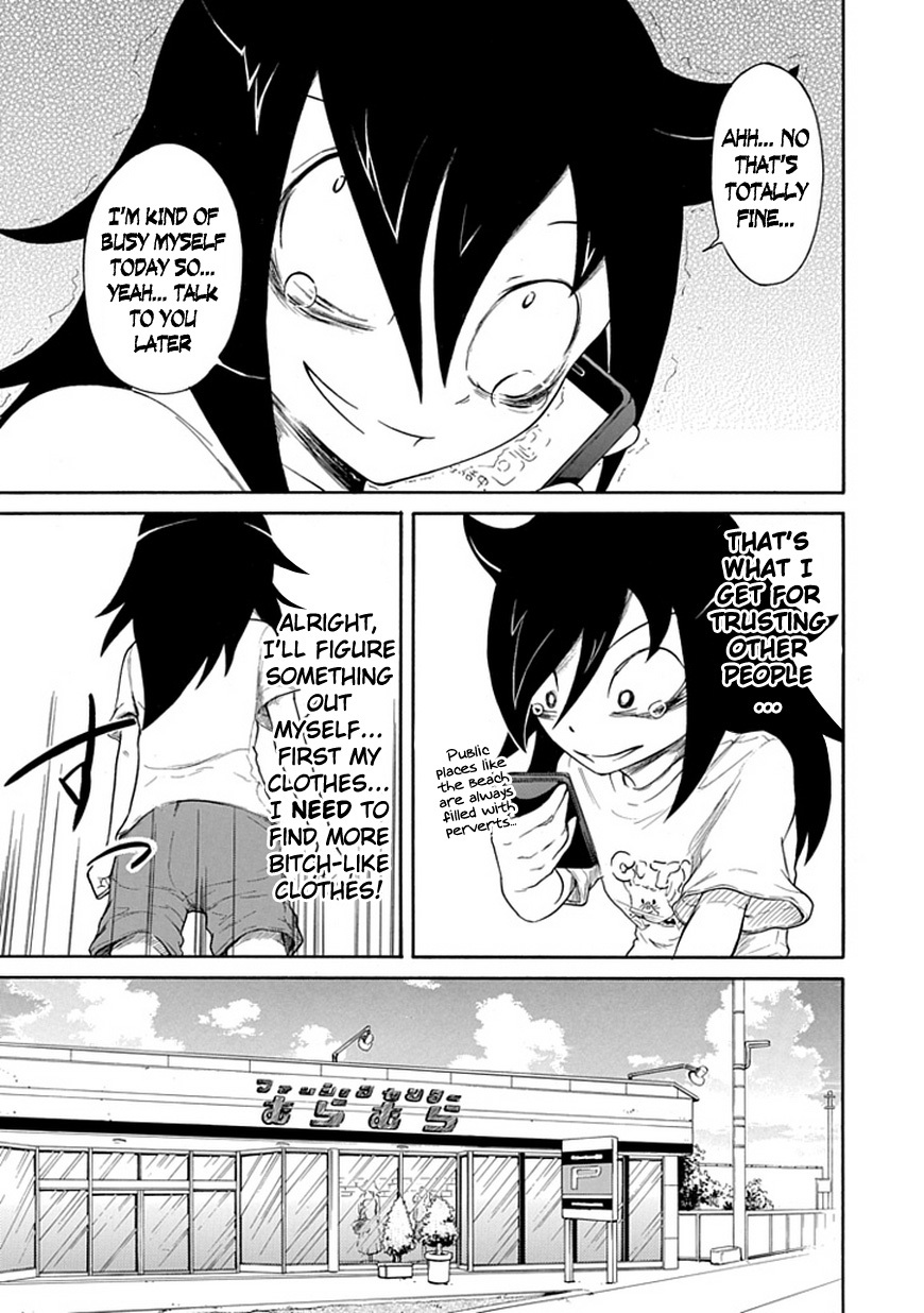 It's Not My Fault That I'm Not Popular! Chapter 14 page 5 - Chapter 14: Mourning 14: Because I'm Not Popular, I'll Try Being Pretentious