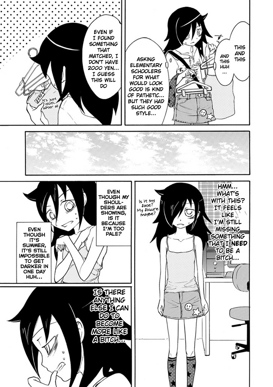 It's Not My Fault That I'm Not Popular! Chapter 14 page 7 - Chapter 14: Mourning 14: Because I'm Not Popular, I'll Try Being Pretentious