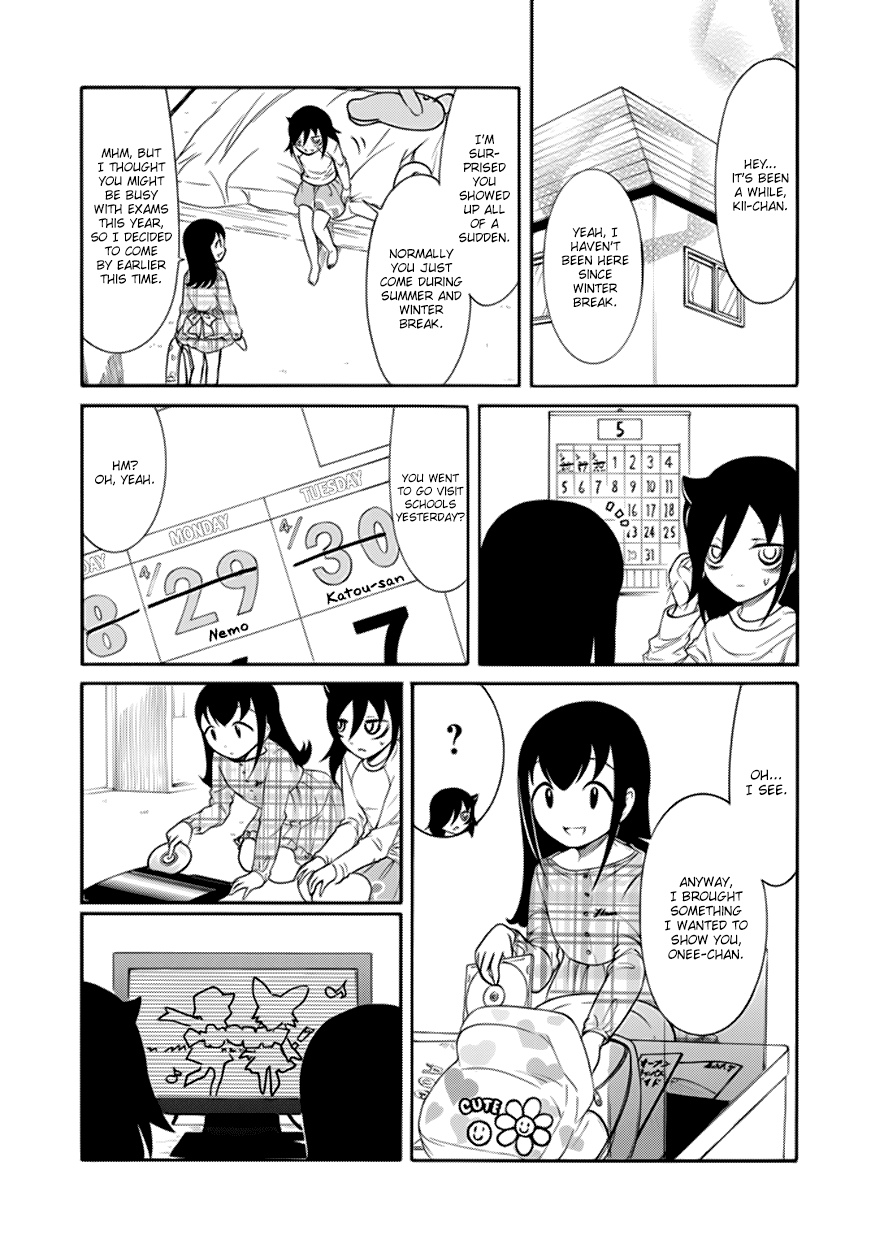 It's Not My Fault That I'm Not Popular! Chapter 141 page 3 - Chapter 141: Because I'm Not Popular, I'll Go to School With Kii-chan
