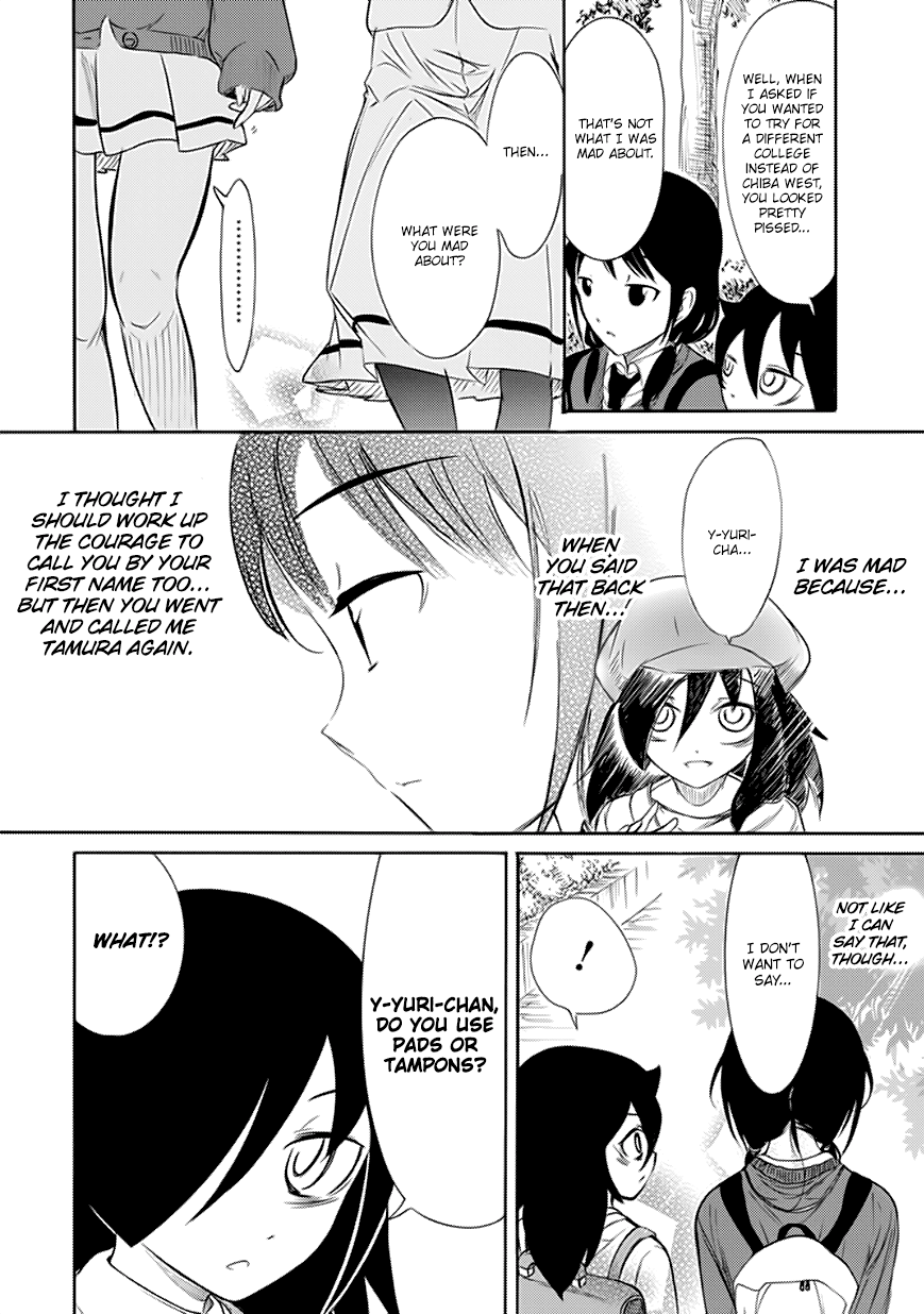 It's Not My Fault That I'm Not Popular! Chapter 144 page 14 - Chapter 144: Because I'm Not Popular, I'll Call You by Your First Name