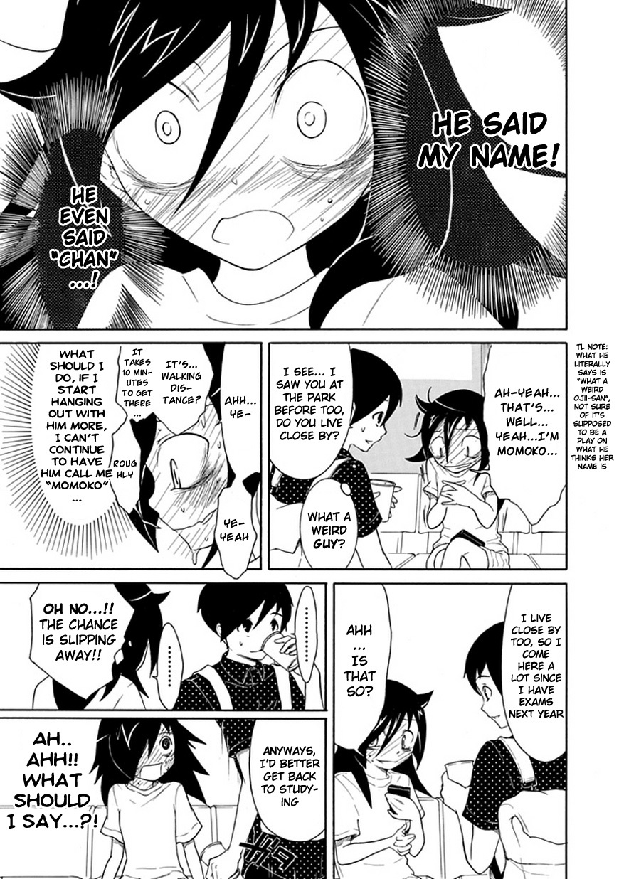 It's Not My Fault That I'm Not Popular! Chapter 15 page 5 - Chapter 15: Mourning 15: Since I'm Not Popular, Let's Meet Again