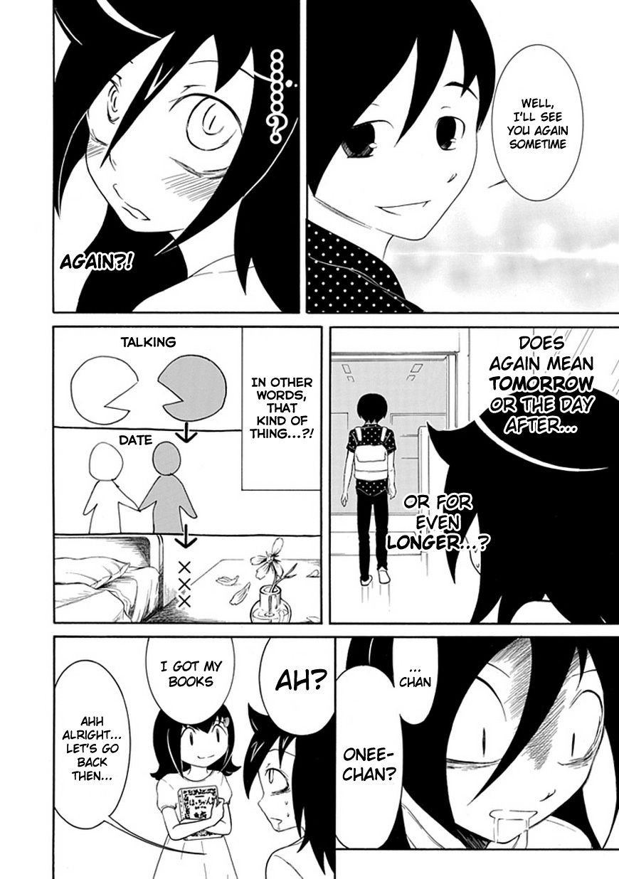 It's Not My Fault That I'm Not Popular! Chapter 15 page 6 - Chapter 15: Mourning 15: Since I'm Not Popular, Let's Meet Again