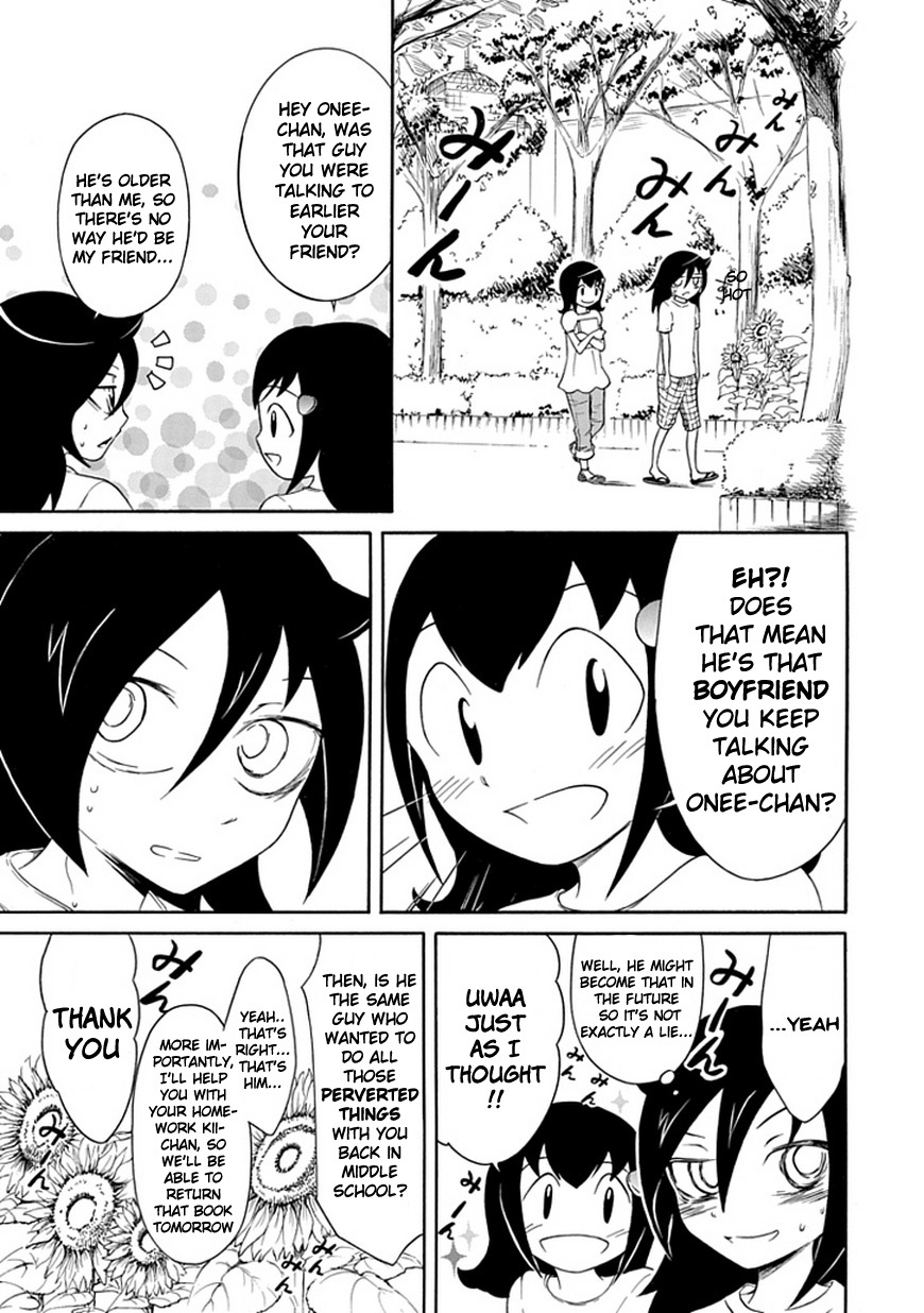 It's Not My Fault That I'm Not Popular! Chapter 15 page 7 - Chapter 15: Mourning 15: Since I'm Not Popular, Let's Meet Again