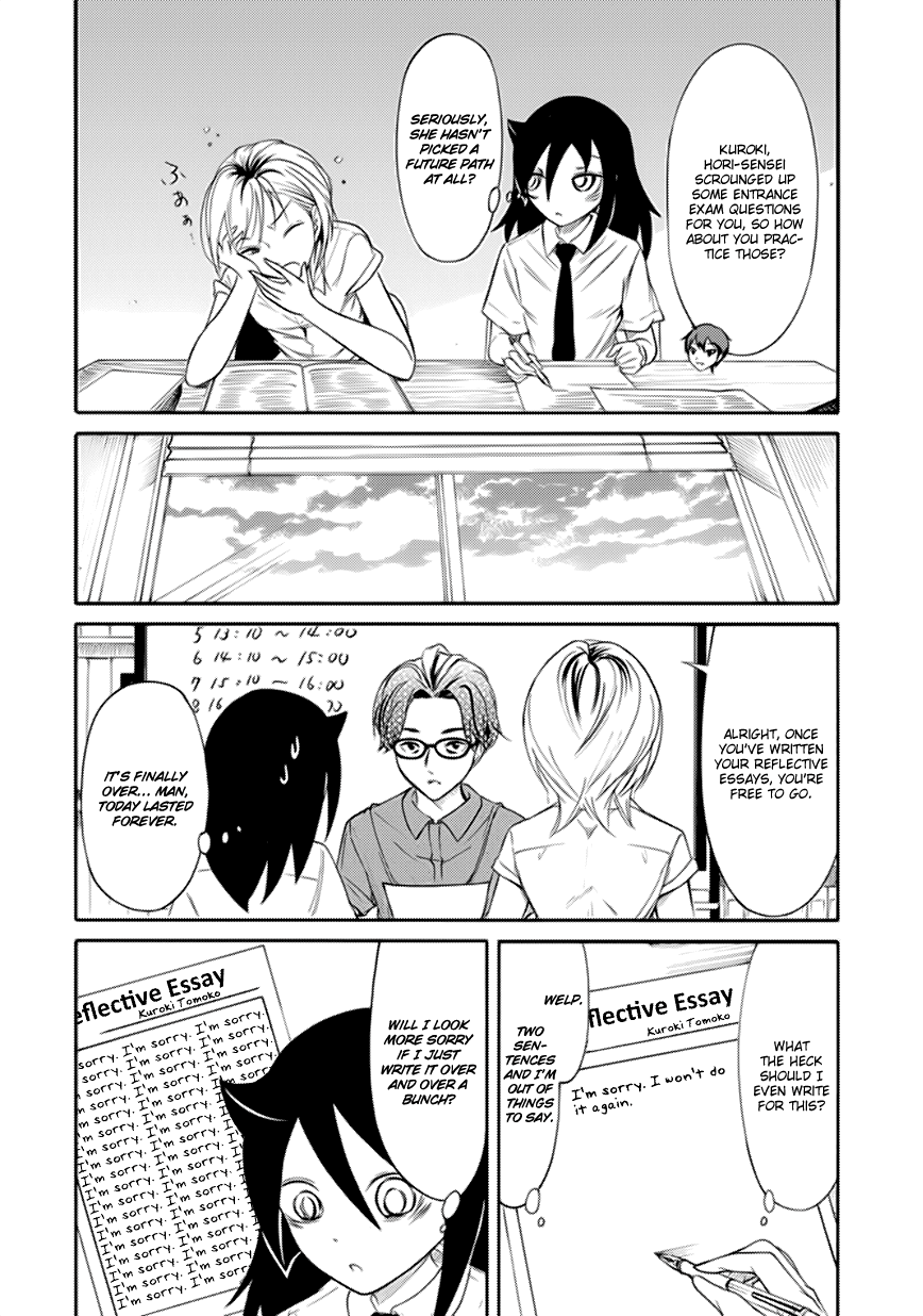 It's Not My Fault That I'm Not Popular! Chapter 158 page 14 - Chapter 158: Because I'm Not Popular, I'll Be Suspended