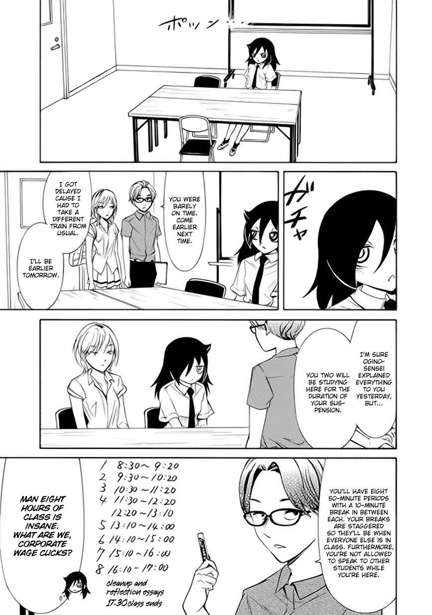 It's Not My Fault That I'm Not Popular! Chapter 158 page 7 - Chapter 158: Because I'm Not Popular, I'll Be Suspended