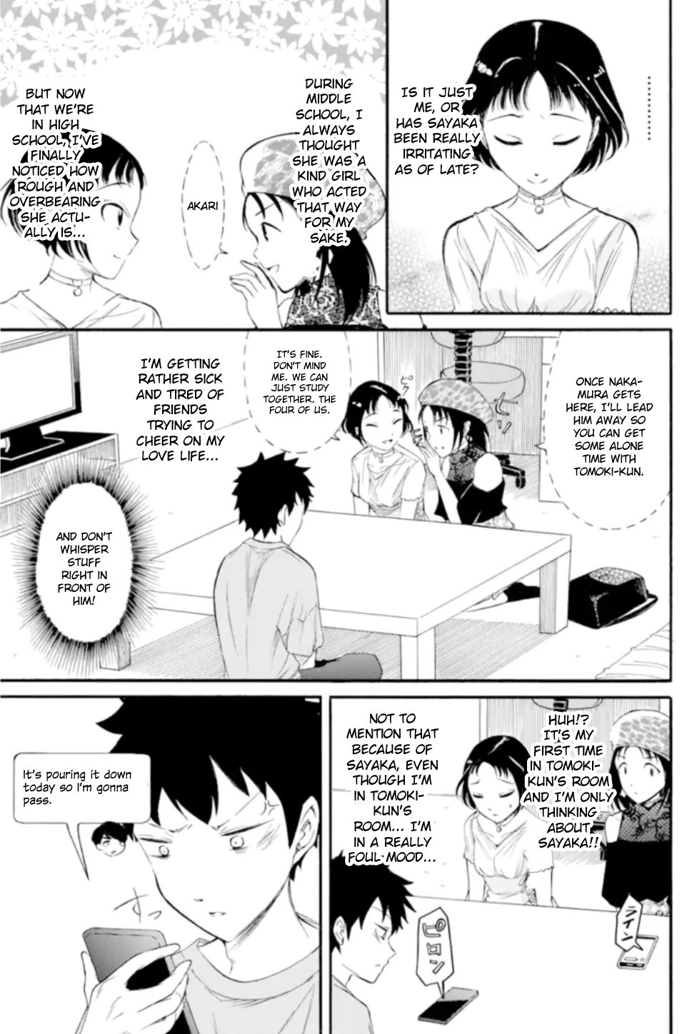 It's Not My Fault That I'm Not Popular! Chapter 168 page 3 - Chapter 168: Since I'm Not Popular, There's a Gathering in my Lil Bro's Room