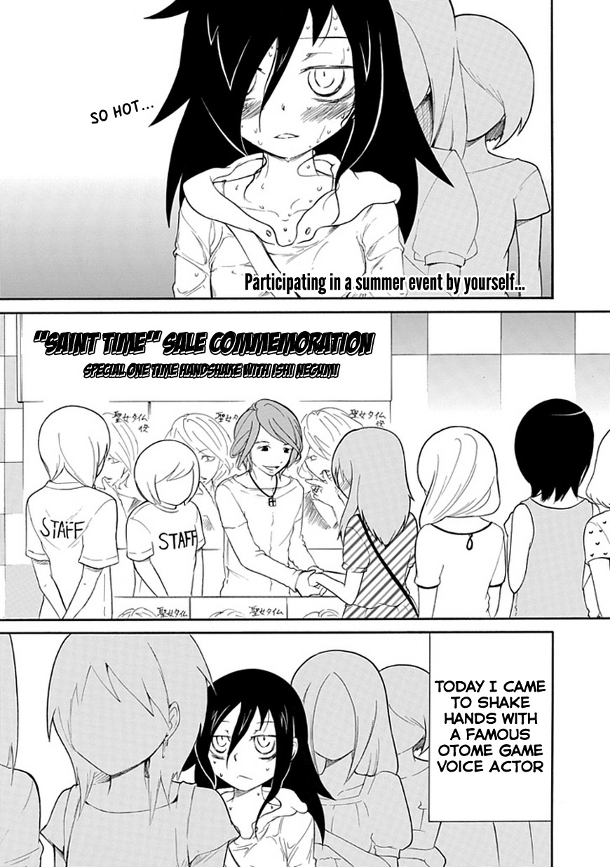 It's Not My Fault That I'm Not Popular! Chapter 17 page 2 - Chapter 17: Mourning 17: Because I'm Not Popular, I'll Go to a Handshake Session