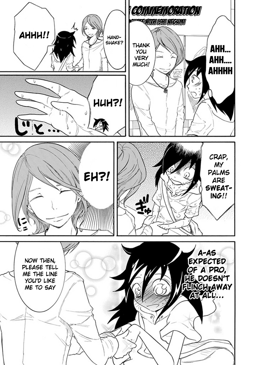 It's Not My Fault That I'm Not Popular! Chapter 17 page 7 - Chapter 17: Mourning 17: Because I'm Not Popular, I'll Go to a Handshake Session