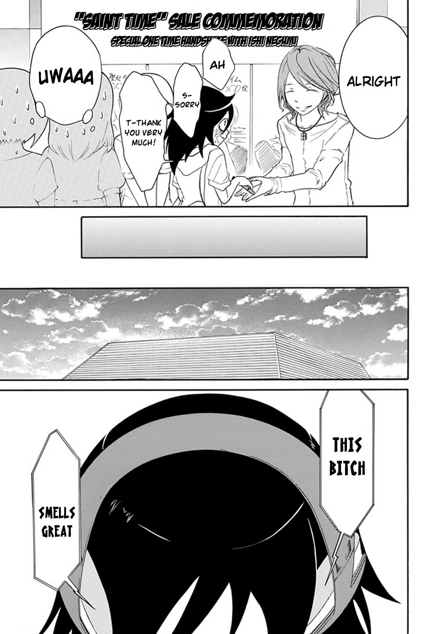 It's Not My Fault That I'm Not Popular! Chapter 17 page 9 - Chapter 17: Mourning 17: Because I'm Not Popular, I'll Go to a Handshake Session