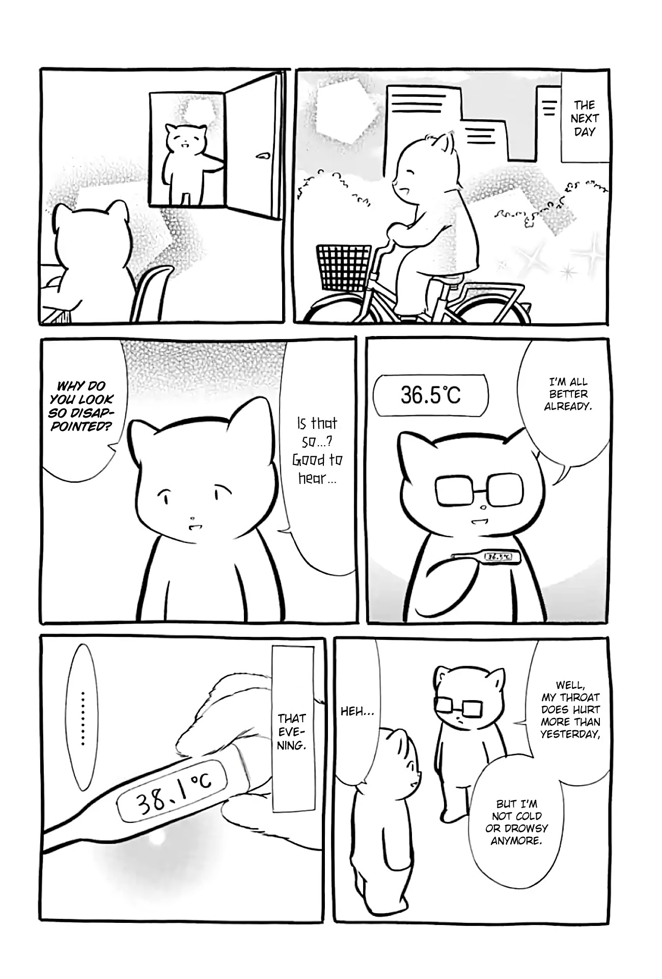 It's Not My Fault That I'm Not Popular! Chapter 174.5 page 3 - Chapter 174.5: Tanigawa Nico Catches a Cold ~With Many Apologies~
