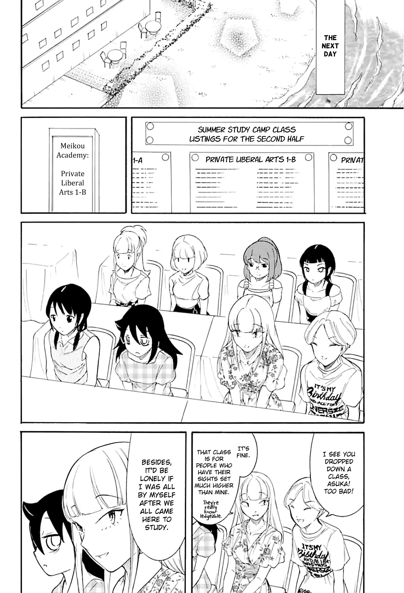It's Not My Fault That I'm Not Popular! Chapter 174 page 12 - Chapter 174: Since I'm Not Popular, I'll Spend My Days At Study Camp