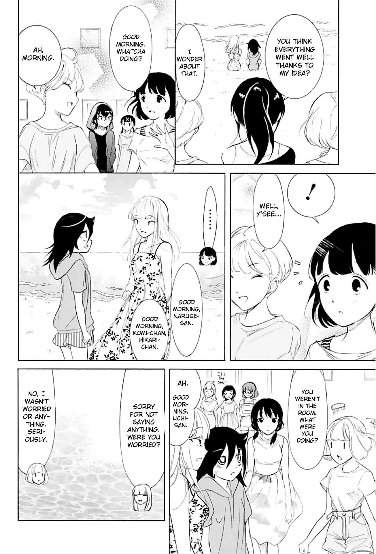 It's Not My Fault That I'm Not Popular! Chapter 175.2 page 12 - Chapter 175.2: Since I'm Not Popular, The Study Camp Will End Part 2