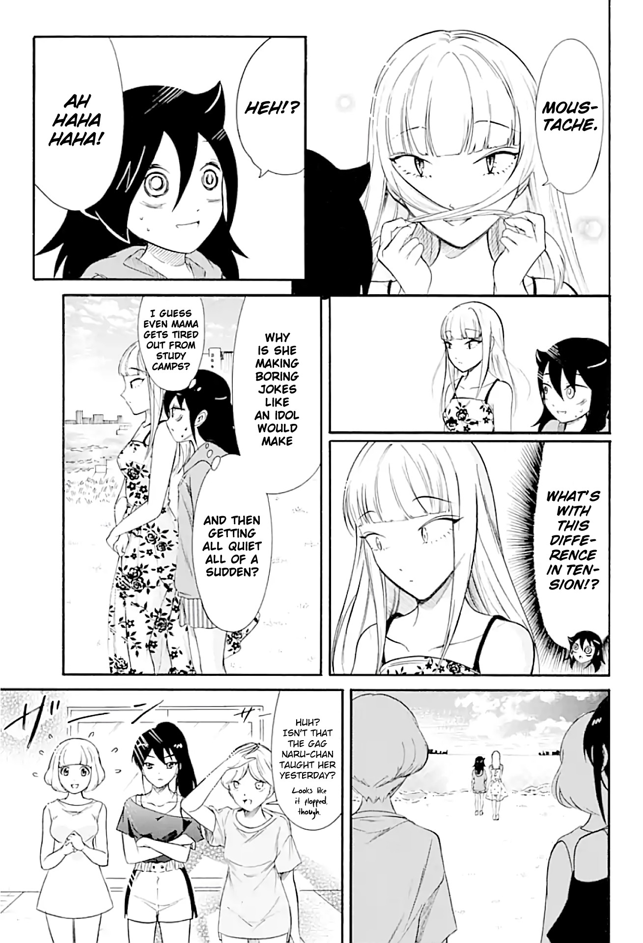 It's Not My Fault That I'm Not Popular! Chapter 175.2 page 3 - Chapter 175.2: Since I'm Not Popular, The Study Camp Will End Part 2