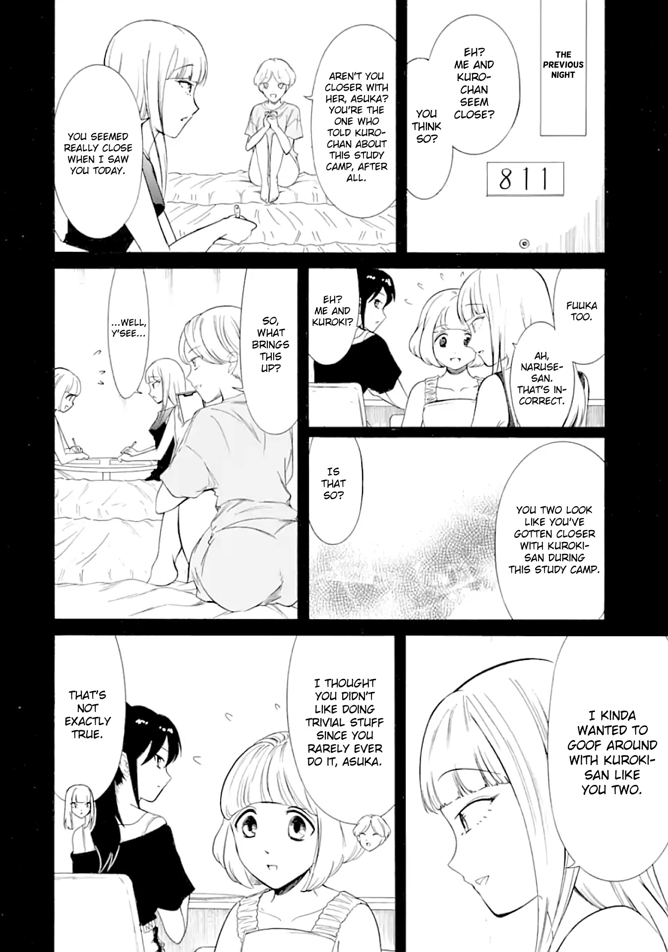 It's Not My Fault That I'm Not Popular! Chapter 175.2 page 4 - Chapter 175.2: Since I'm Not Popular, The Study Camp Will End Part 2