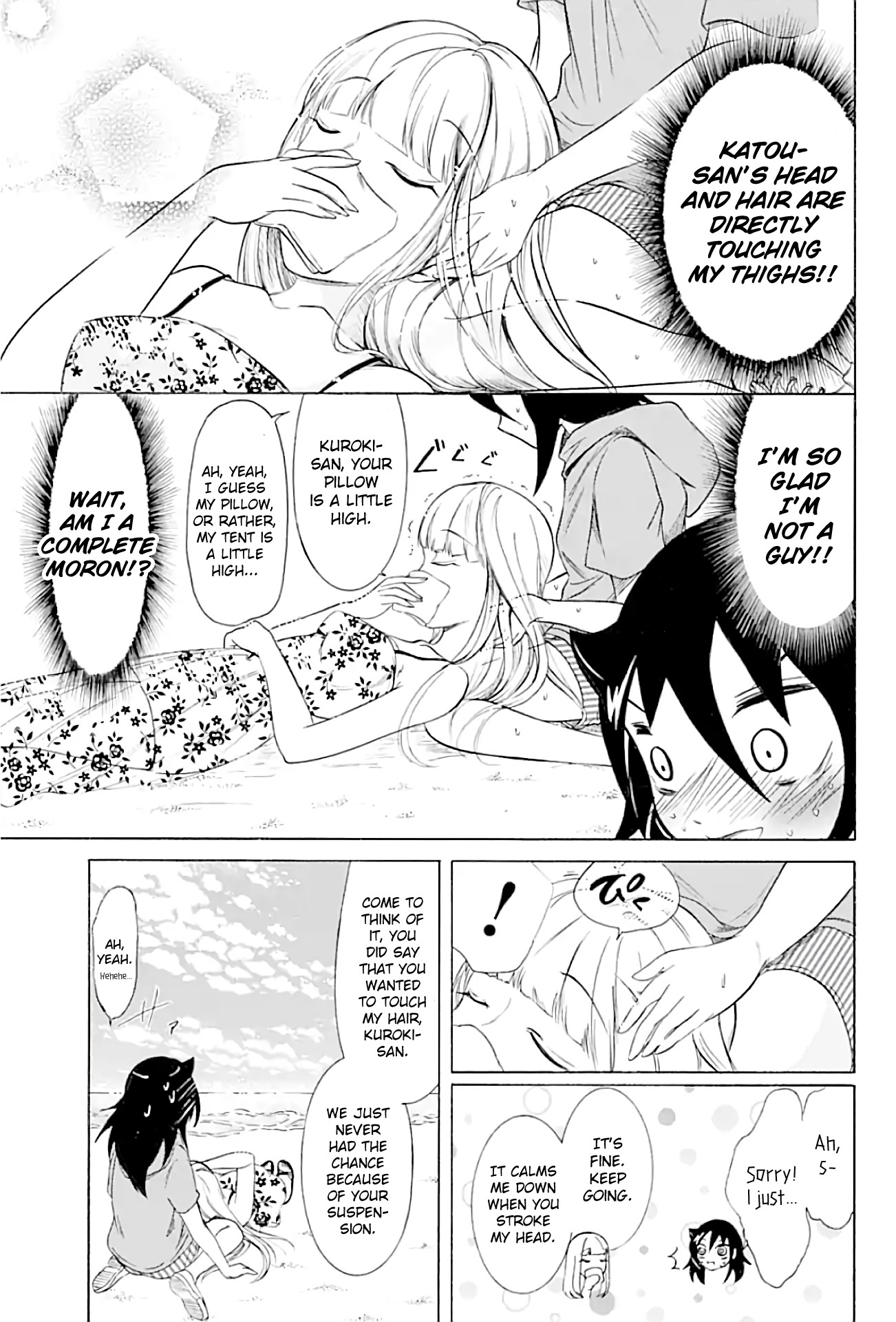 It's Not My Fault That I'm Not Popular! Chapter 175.2 page 9 - Chapter 175.2: Since I'm Not Popular, The Study Camp Will End Part 2