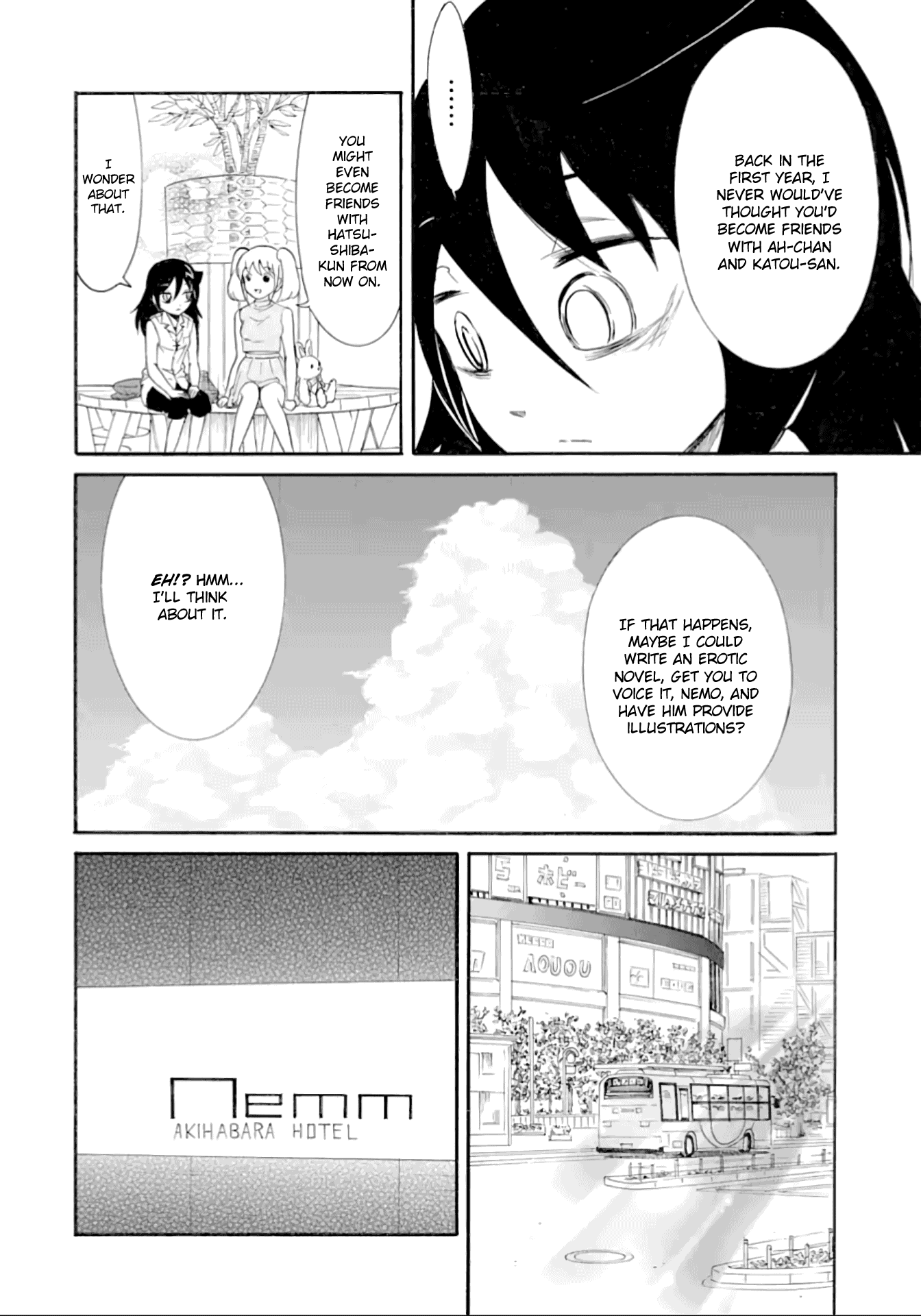 It's Not My Fault That I'm Not Popular! Chapter 177.2 page 3 - Chapter 177.2: Since I'm Not Popular, I'll Start By Going to Summer Comiket (Part 2)