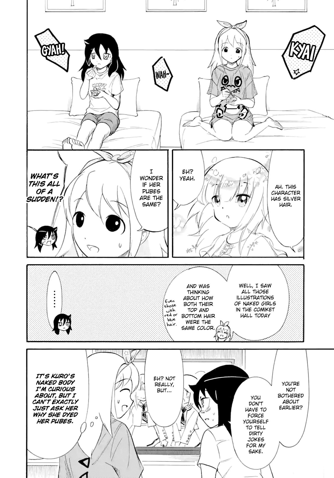 It's Not My Fault That I'm Not Popular! Chapter 178 page 10 - Chapter 178: Since I'm Not Popular, We'll Have a Sleepover and Watch Anime