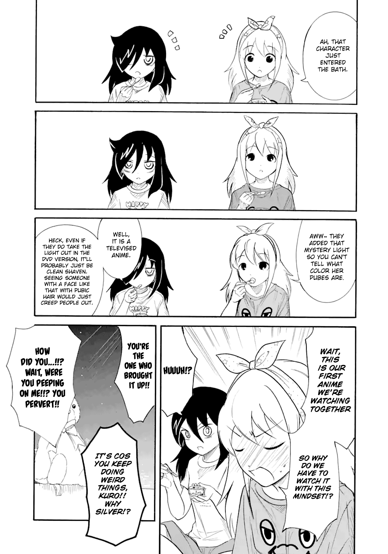 It's Not My Fault That I'm Not Popular! Chapter 178 page 11 - Chapter 178: Since I'm Not Popular, We'll Have a Sleepover and Watch Anime