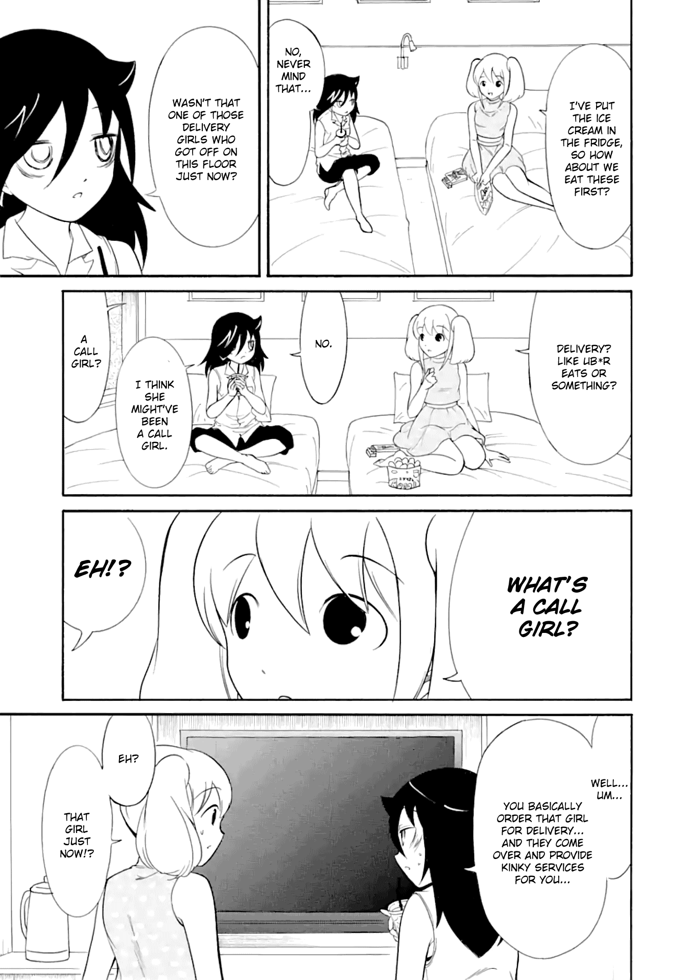 It's Not My Fault That I'm Not Popular! Chapter 178 page 3 - Chapter 178: Since I'm Not Popular, We'll Have a Sleepover and Watch Anime